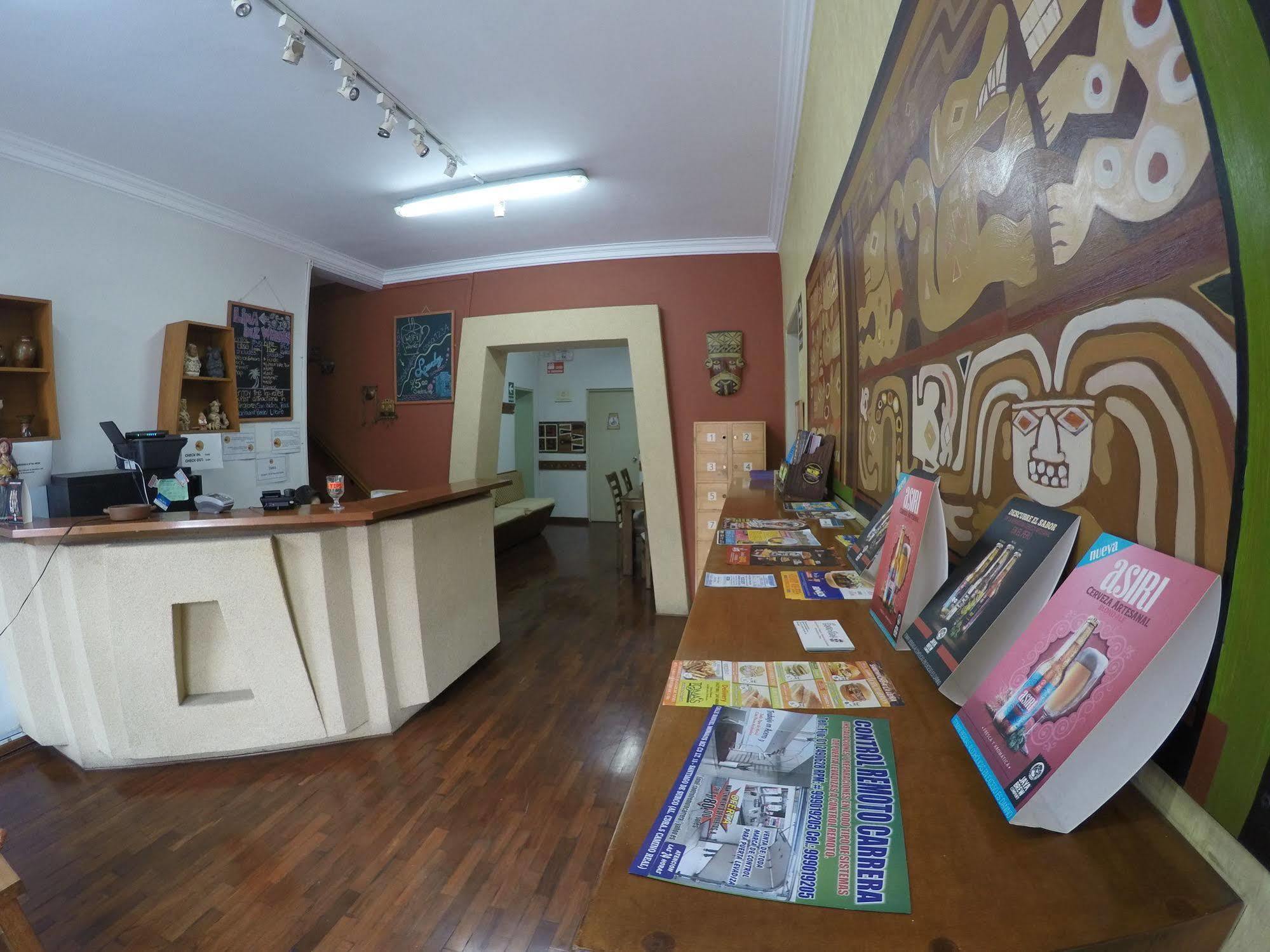 Casa Hualpa Hostel Lima Dış mekan fotoğraf